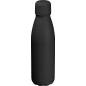 Preview: Trinkflasche aus Metall schwarz mit Deiner Wunschgravur